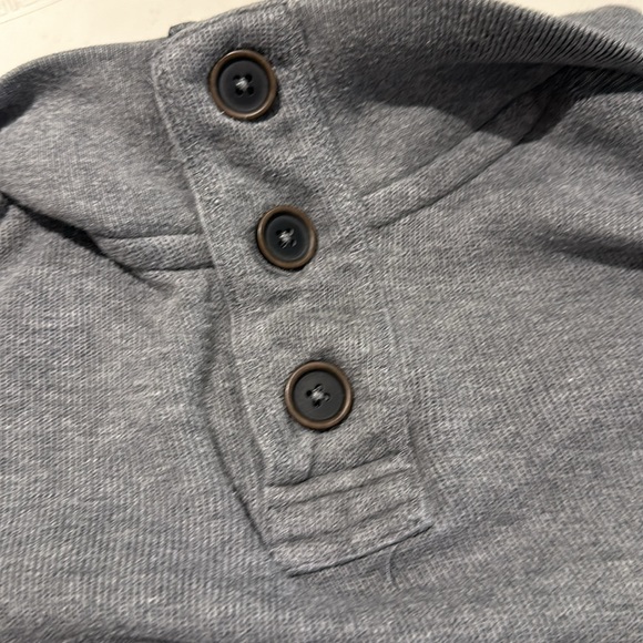 Tommy Hilfiger Large  Grey long sleeve polo - Picture 4 of 5